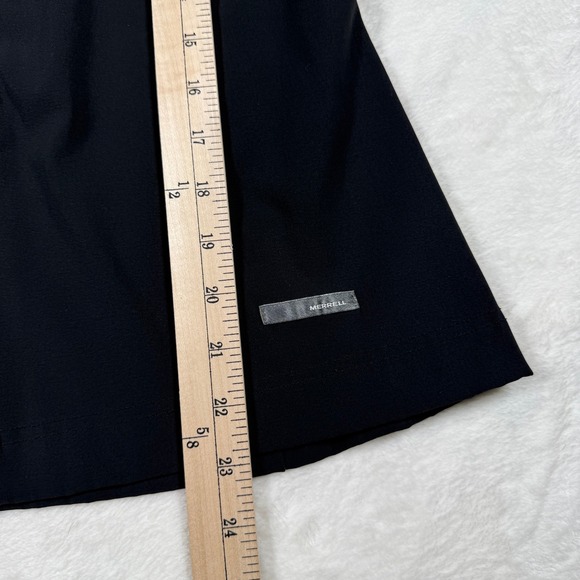 Merrell Black Softshell Jacket Full Zip Outdoor Hiking Activewear Gorpcore Med - Picture 7 of 7